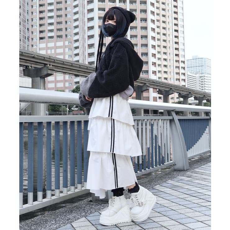ニートドレッシングスカート[品番：WG010093084]｜WEGO【WOMEN