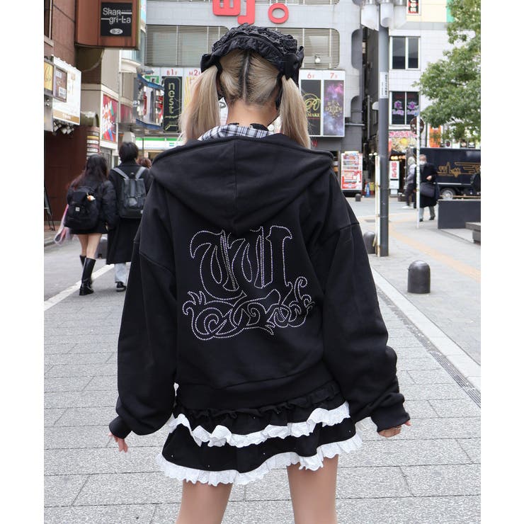 星空の輝きパーカー | WEGO【WOMEN】 | 詳細画像4 