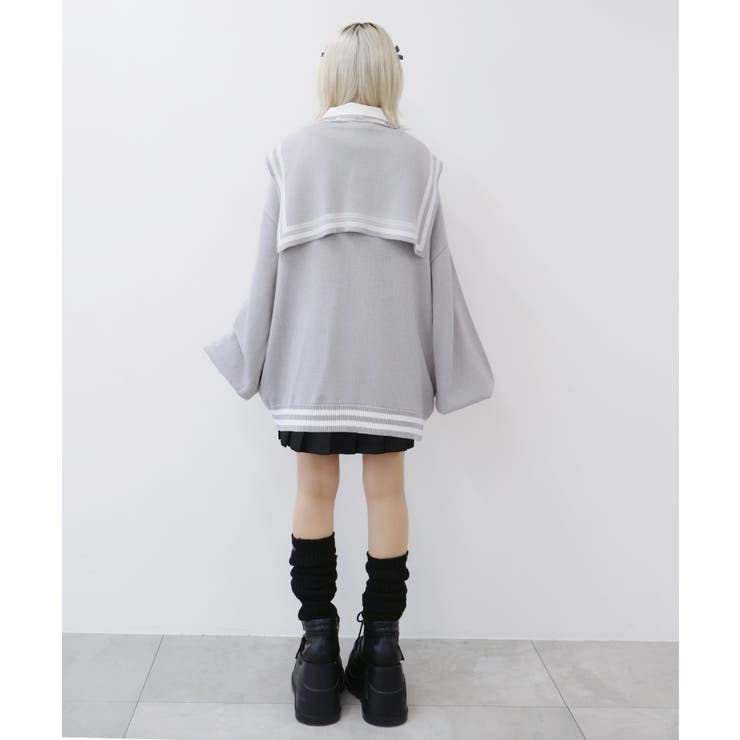 天才秀才クールな学生カーディガン | WEGO【WOMEN】 | 詳細画像11 