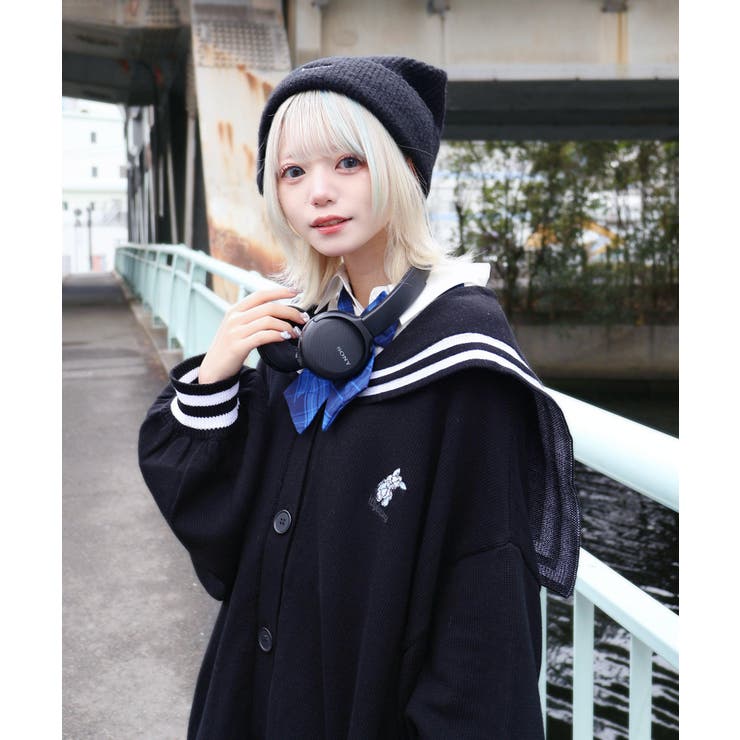 天才秀才クールな学生カーディガン | WEGO【WOMEN】 | 詳細画像16 