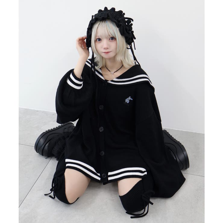 天才秀才クールな学生カーディガン | WEGO【WOMEN】 | 詳細画像19 