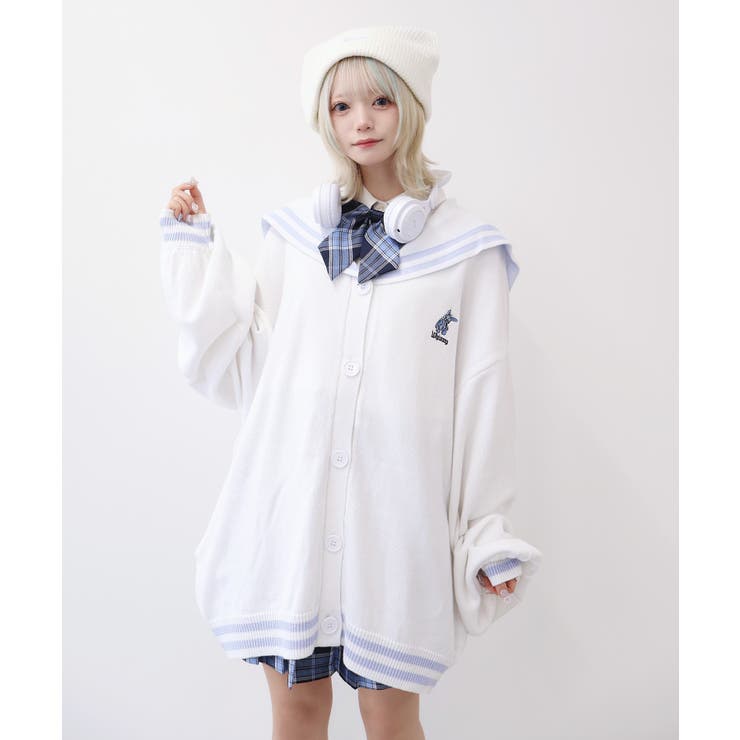 天才秀才クールな学生カーディガン | WEGO【WOMEN】 | 詳細画像30 