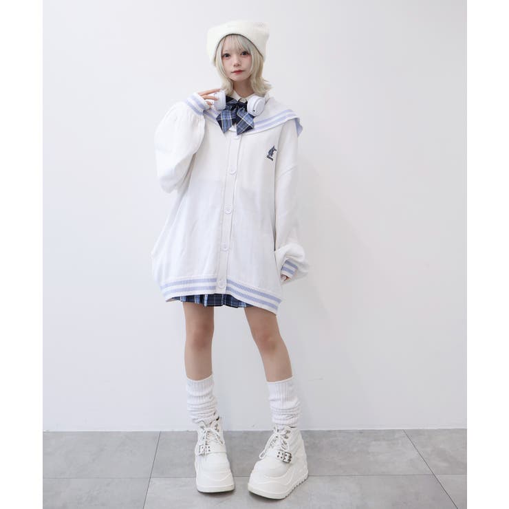 天才秀才クールな学生カーディガン | WEGO【WOMEN】 | 詳細画像31 