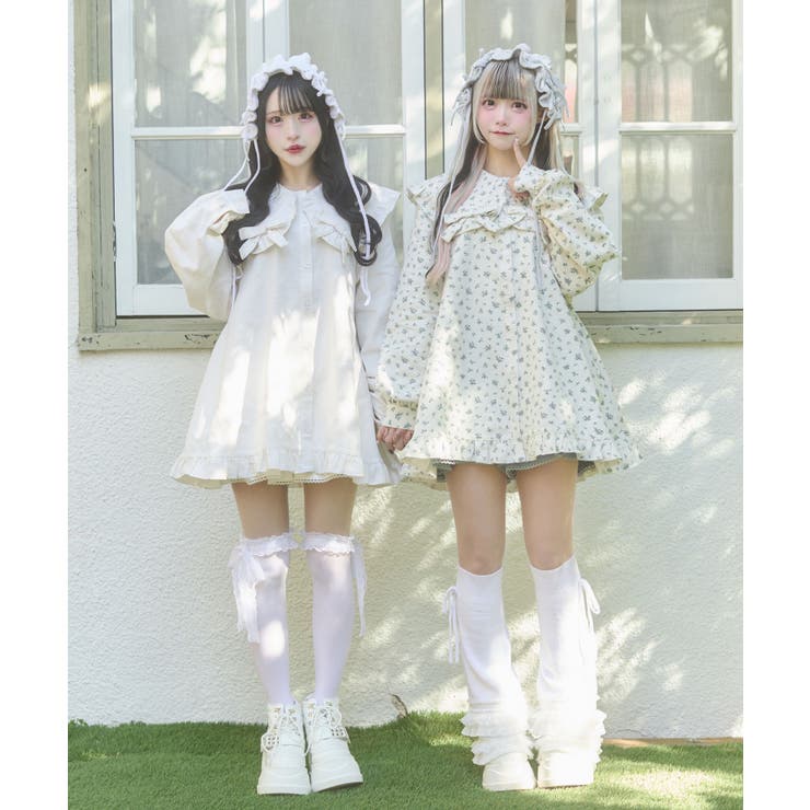 Whinny プリプリフラワーワンピ Whinny ワンピース Whinny/プリプリフラワーワンピ : ZOZOTOWN