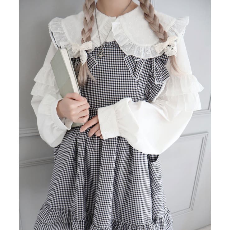 ぷあぷあ綿雲もぐもぐブラウス | WEGO【WOMEN】 | 詳細画像29 