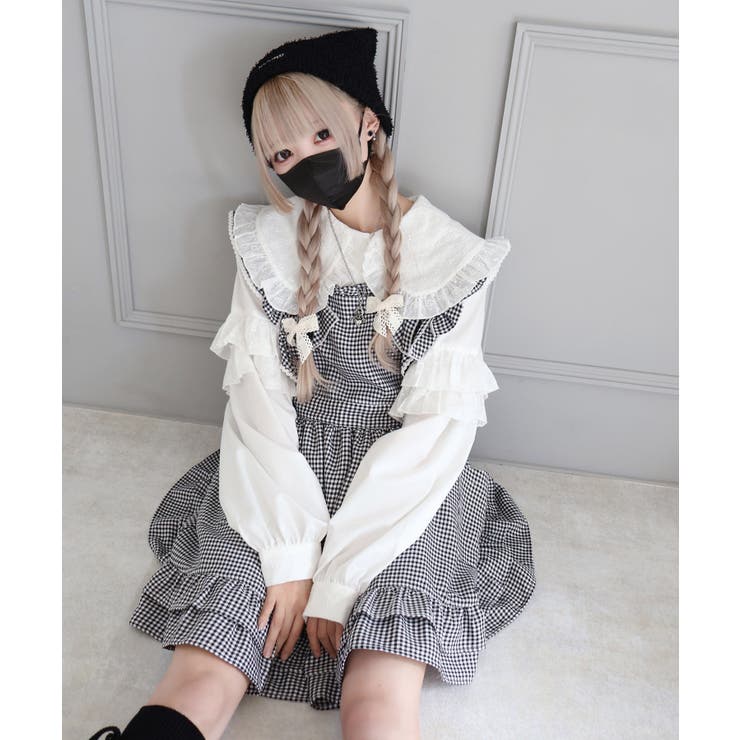 ぷあぷあ綿雲もぐもぐブラウス | WEGO【WOMEN】 | 詳細画像30 