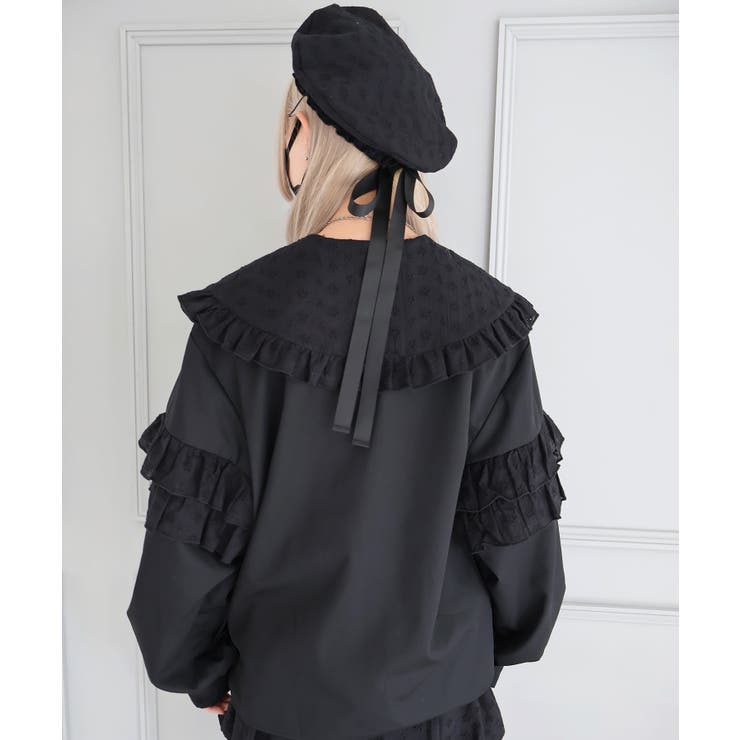 ぷあぷあ綿雲もぐもぐブラウス | WEGO【WOMEN】 | 詳細画像33 