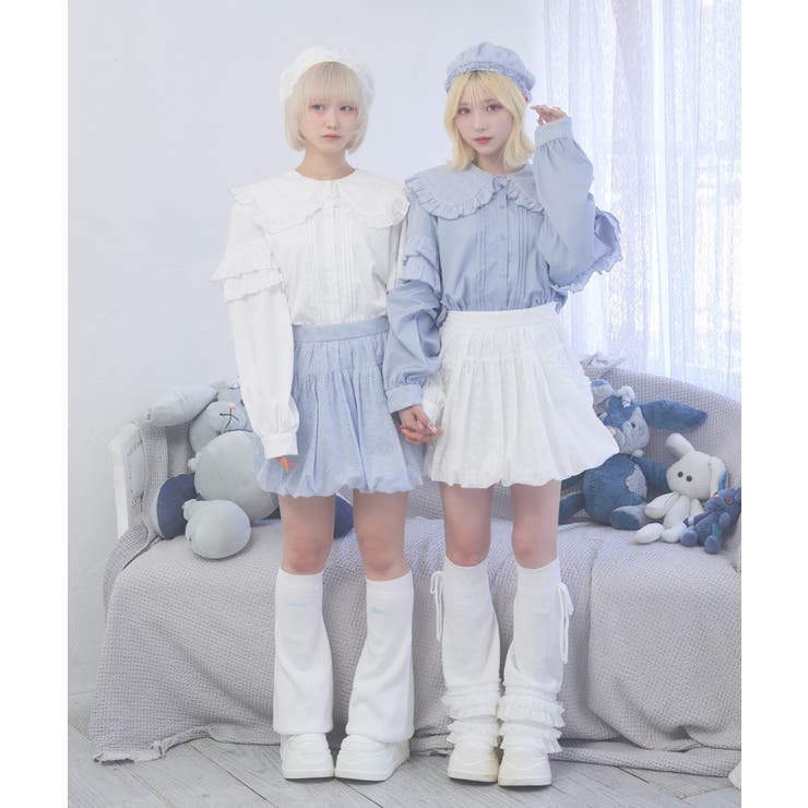 ぷあぷあ綿雲もぐもぐブラウス | WEGO【WOMEN】 | 詳細画像39 