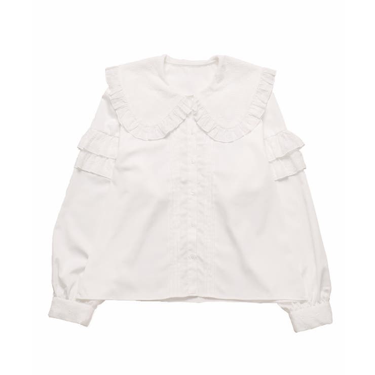 ぷあぷあ綿雲もぐもぐブラウス | WEGO【WOMEN】 | 詳細画像43 