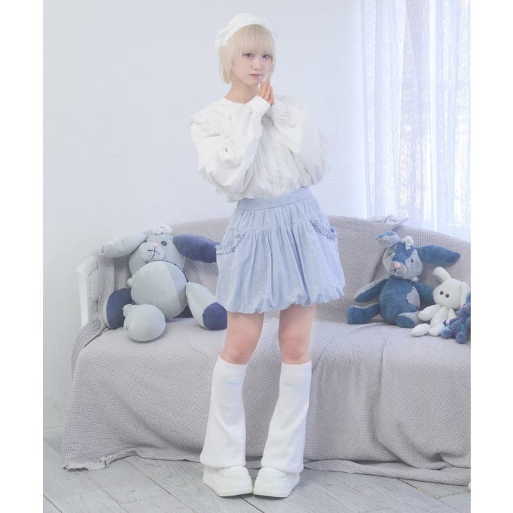 ぷあぷあ綿雲もぐもぐすかーと[品番：WG010094308]｜WEGO【WOMEN