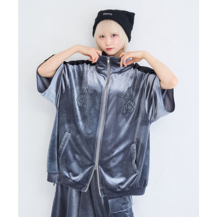 ベロプル闇じっぱー | WEGO【WOMEN】 | 詳細画像1 