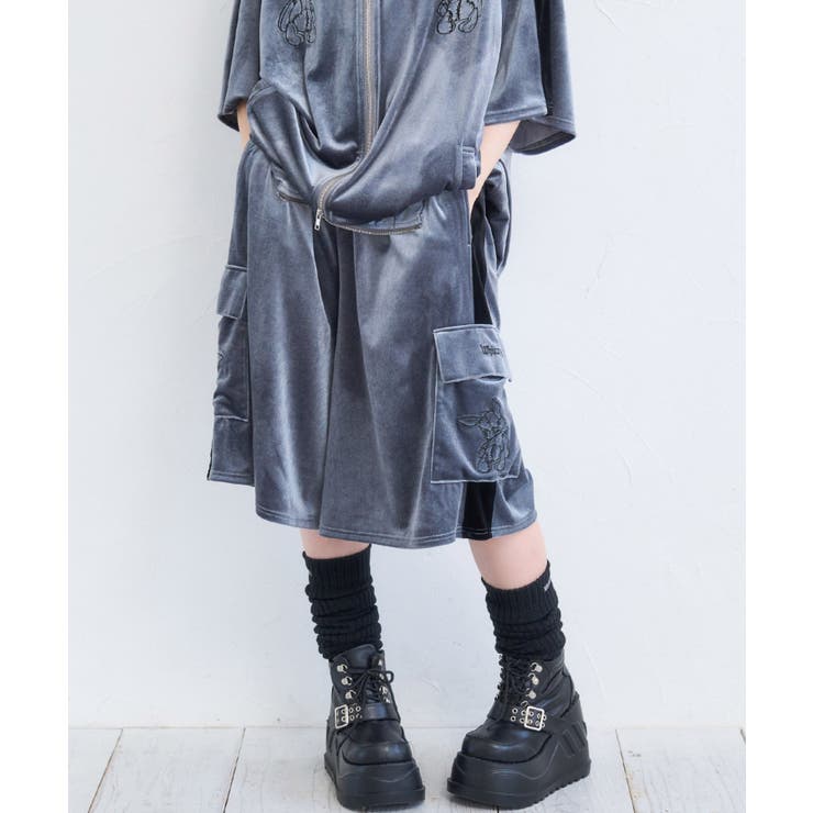 グレー | ベロプル闇ぱんてぃー | WEGO【WOMEN】