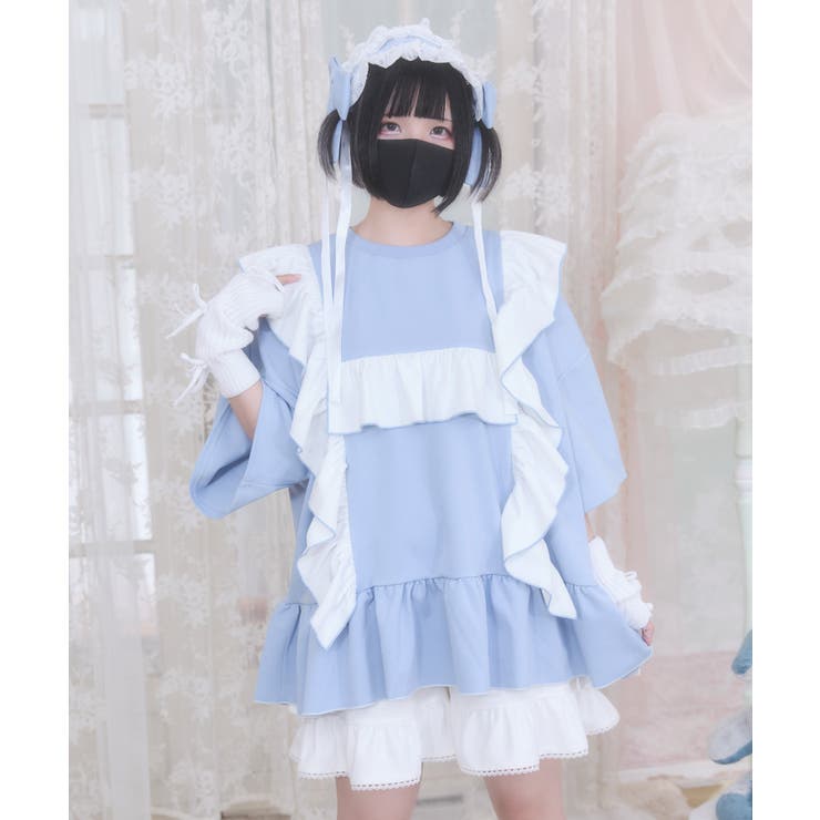 サックス | これ一枚でキマるおジャージTシャツ | WEGO【WOMEN】