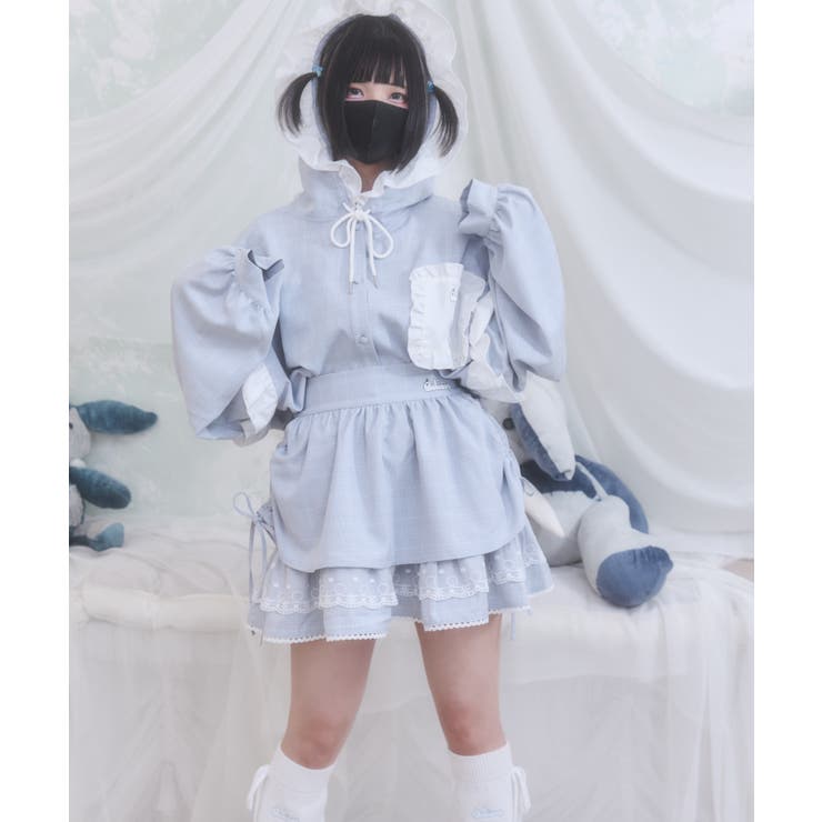 バブみでヤバみなフードシャツ[品番：WG010095080]｜WEGO【WOMEN