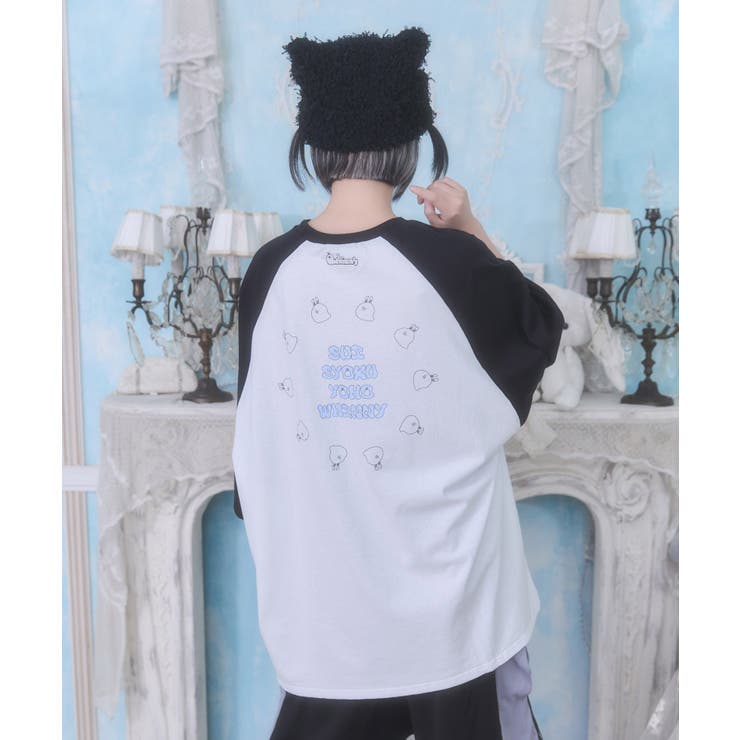 げんじつをコピーしちゃうTシャツ | WEGO【WOMEN】 | 詳細画像4 