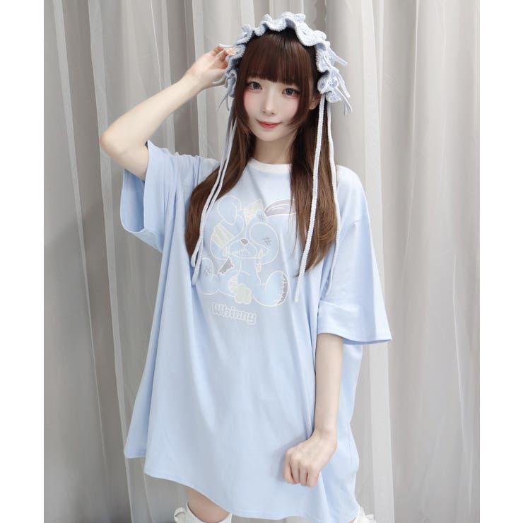 サックス | かくれんぼ闇うさT | WEGO【WOMEN】