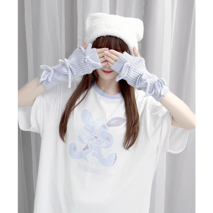 かくれんぼ闇うさT | WEGO【WOMEN】 | 詳細画像4 