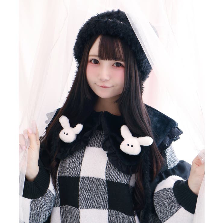 ブラック | ゆきうさぎジェットコースター | WEGO【WOMEN】