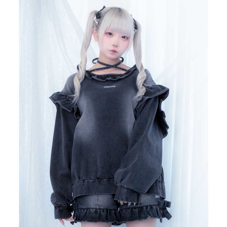 ブラック | さわやかフレッシュりぼんちゃん☆ | WEGO【WOMEN】