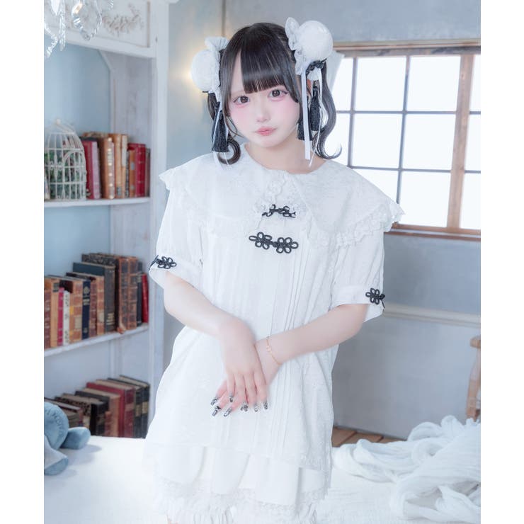ぱんだおめかしぶらうす | WEGO【WOMEN】 | 詳細画像12 