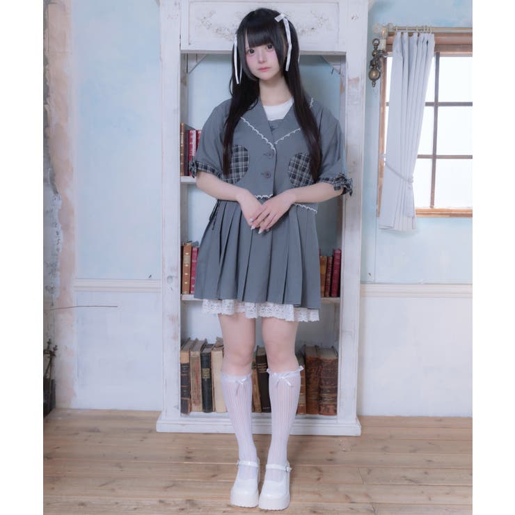 優等生きゃぴきゃぴワンピ | WEGO【WOMEN】 | 詳細画像12 