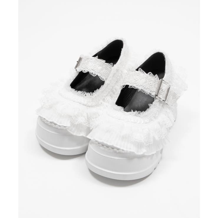 ホワイト | ときめきふりるプリンセスシューズ | WEGO【WOMEN】