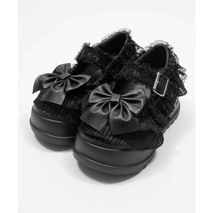 ブラック | ときめきふりるプリンセスシューズ | WEGO【WOMEN】