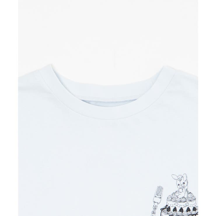 毎日誕生日闇うさぎティー | WEGO【WOMEN】 | 詳細画像35 