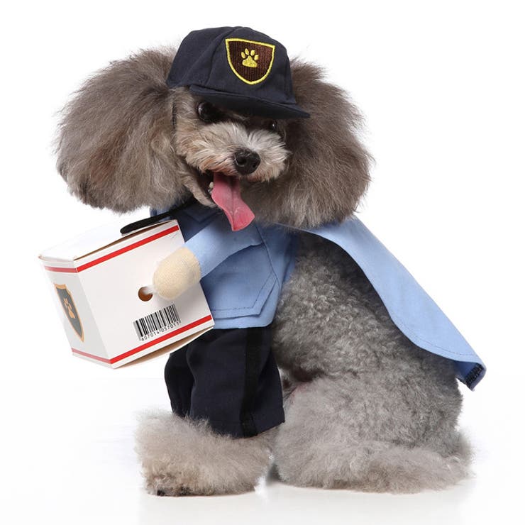 犬服 ドッグ コスプレ 配達員 犬用 ハロウィン コスチューム 小型犬 中型犬 | CLARAH【WOMEN】 | 詳細画像3 