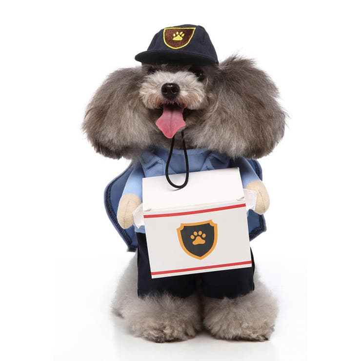 犬服 ドッグ コスプレ 配達員 犬用 ハロウィン コスチューム 小型犬 中型犬