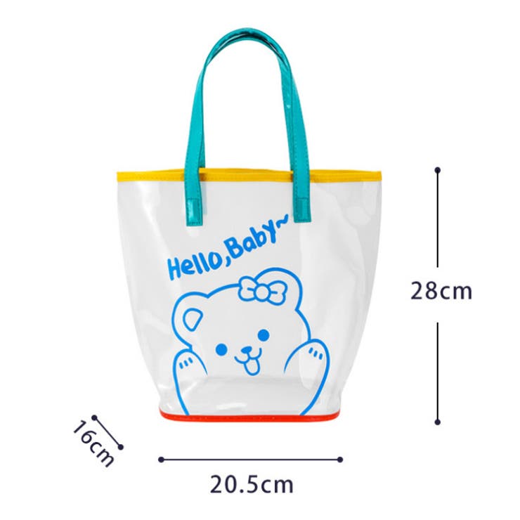 キッズ プールバッグ ビニールバッグ | CLARAH | 詳細画像3 