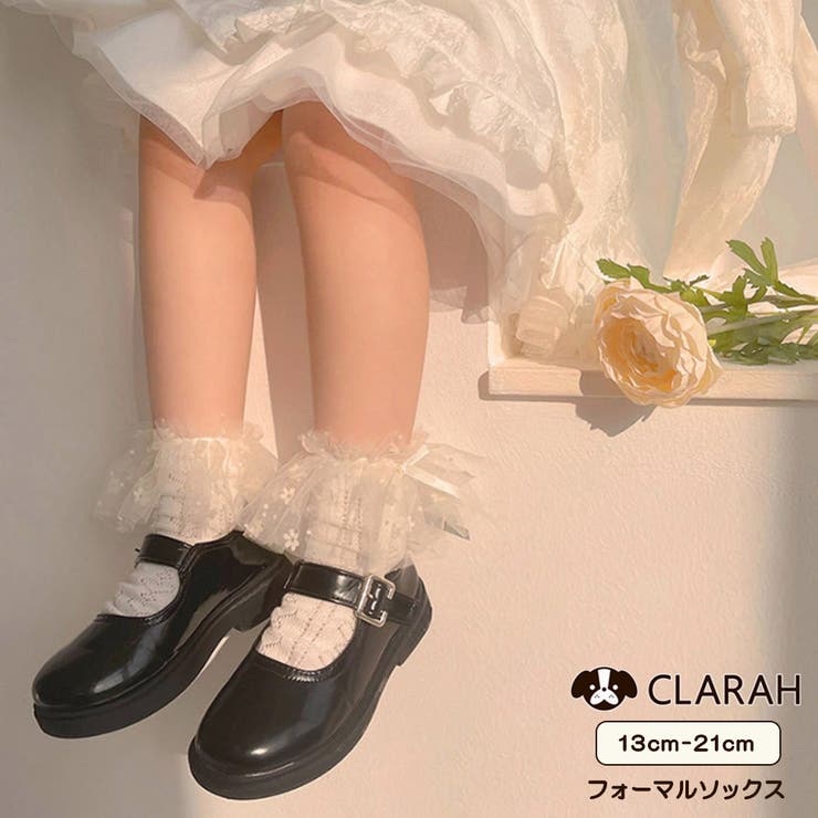 靴下 キッズ レース | CLARAH | 詳細画像1 