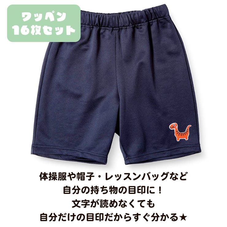 ワッペン 16枚セット 恐竜 | CLARAH | 詳細画像5 