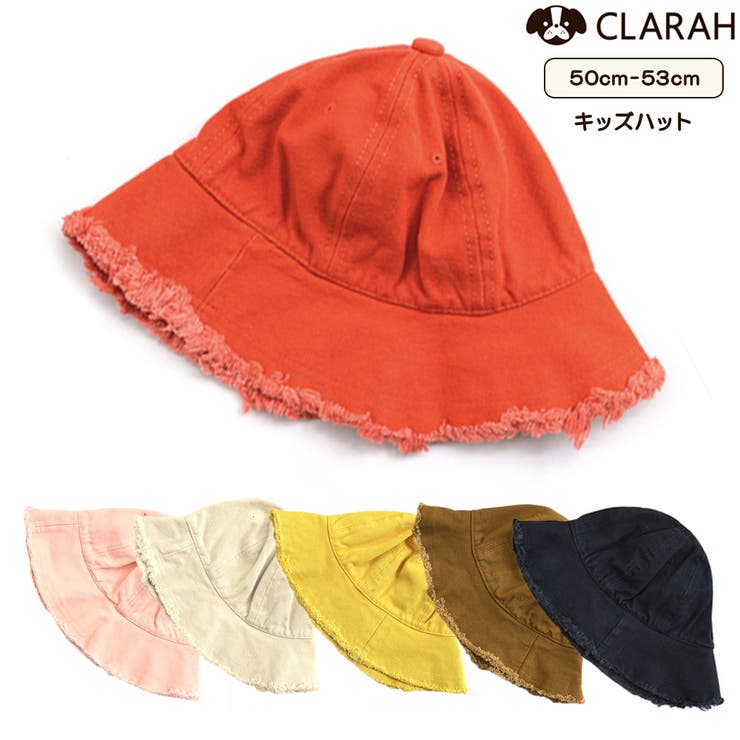 キッズ バケットハット 切りっぱなし アウトドア バケハ 帽子 子供 幼児 品番 Kx Clarah クララ のキッズ ファッション通販 Shoplist ショップリスト