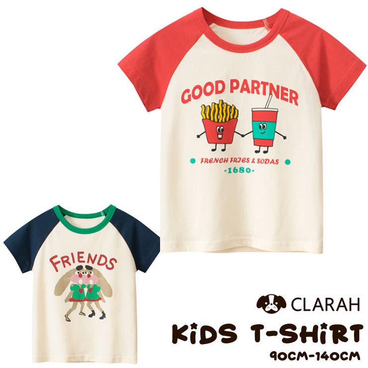 キッズ Tシャツ アメカジ | CLARAH | 詳細画像1 