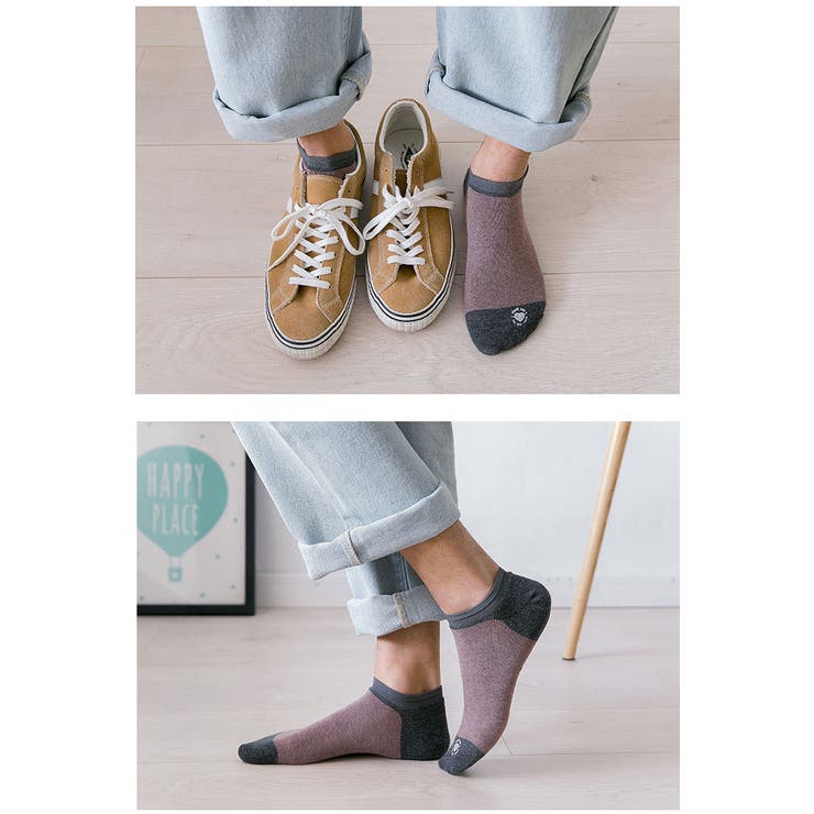 スニーカーソックス メンズ 靴下 品番 Kx Clarah Men クララ のメンズファッション通販 Shoplist ショップリスト