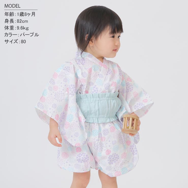 甚平 キッズ ベビー | CLARAH | 詳細画像4 