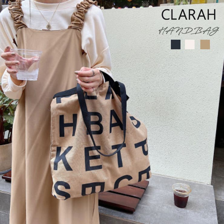 レディース アルファベット柄 2ウェイ | CLARAH【WOMEN】 | 詳細画像1 