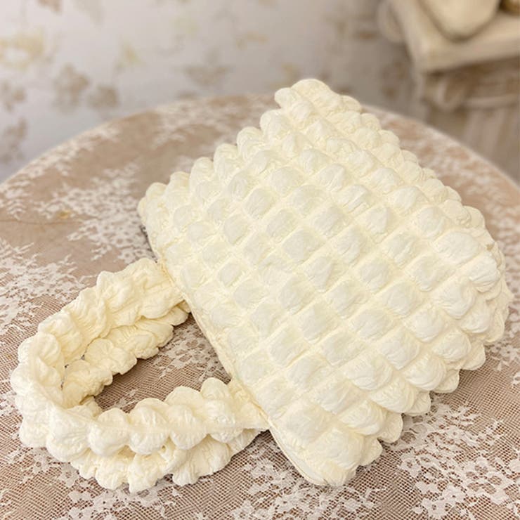 ポップコーン ハンドバッグ シャーリングバッグ | CLARAH【WOMEN】 | 詳細画像5 