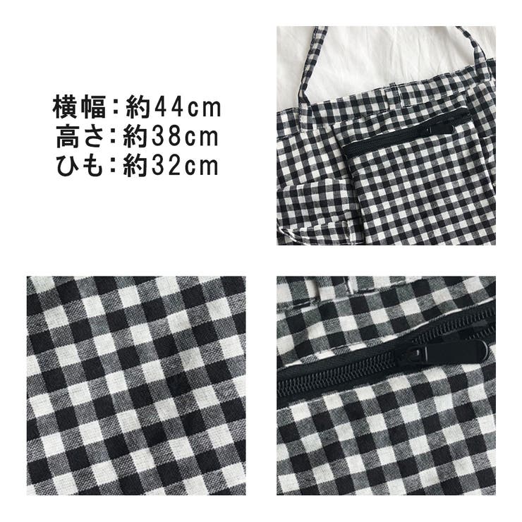 レディーストートバッグ チェックバッグ トートバッグ | CLARAH【WOMEN】 | 詳細画像3 