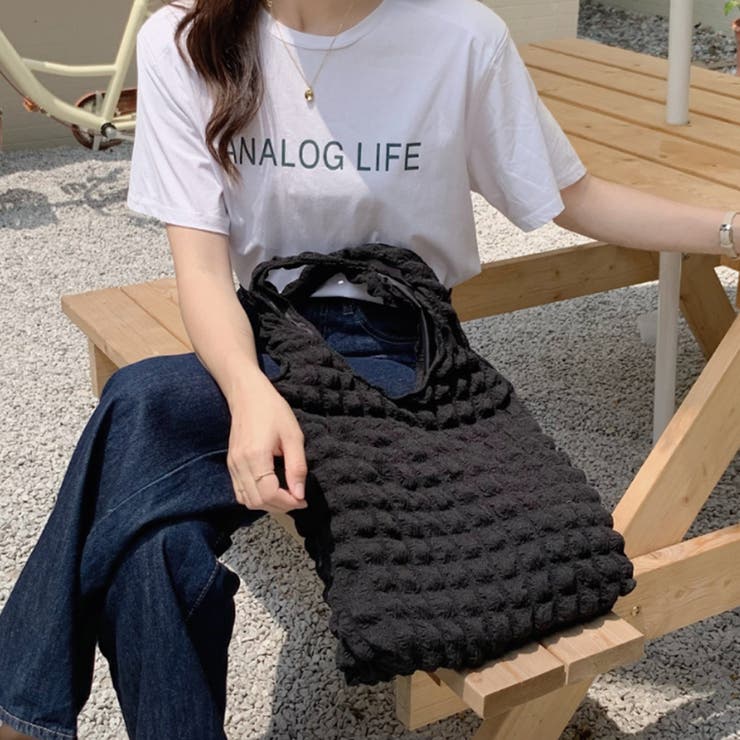 ポップコーン トートバッグ ぽこぽこバッグ | CLARAH【WOMEN】 | 詳細画像9 