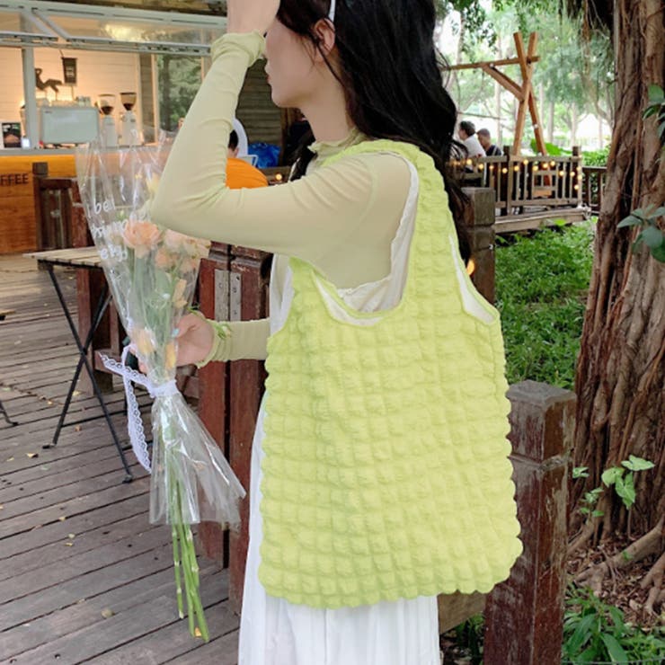 ポップコーン トートバッグ ぽこぽこバッグ | CLARAH【WOMEN】 | 詳細画像11 