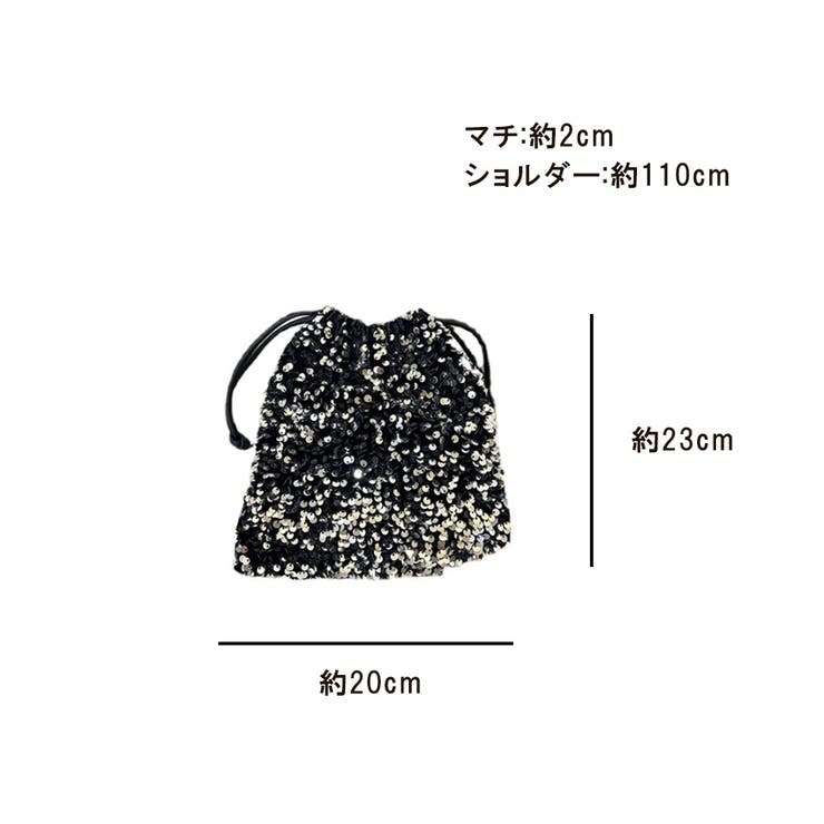 スパンコールバッグ ショルダーバッグ スパンコール | CLARAH【WOMEN】 | 詳細画像3 