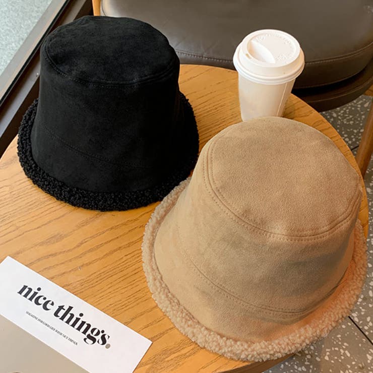 レディース バケットハット ボア リバーシブル 冬 防寒 韓国ファッション | CLARAH【WOMEN】 | 詳細画像5 