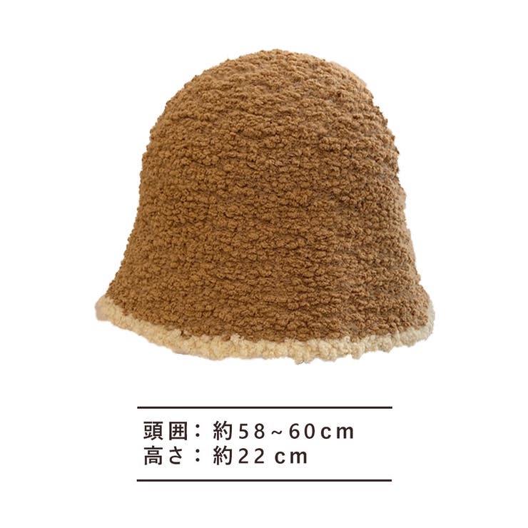 レディース ニットバケットハット ニット | CLARAH【WOMEN】 | 詳細画像3 