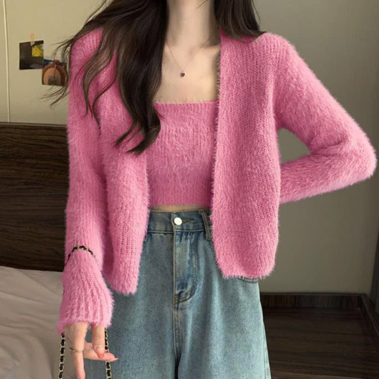 レディースニット ニットアンサンブル カーディガン | CLARAH【WOMEN】 | 詳細画像6 