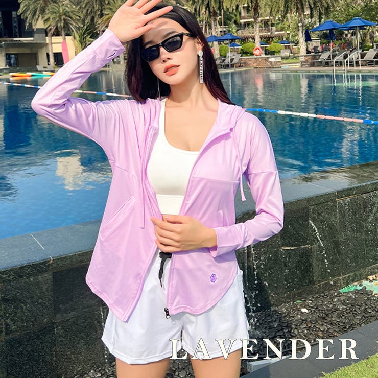 レディース ラッシュガード パーカー | CLARAH【WOMEN】 | 詳細画像3 