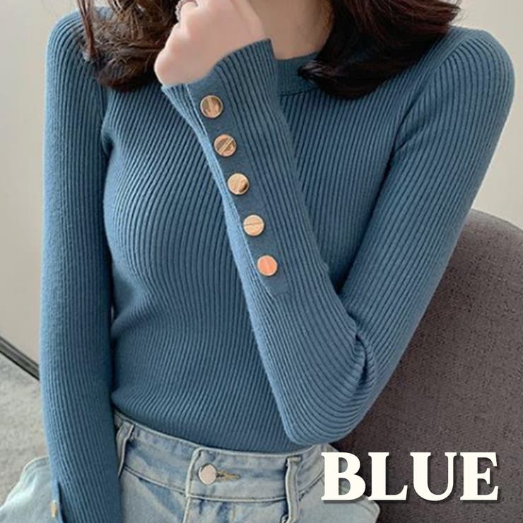 レディース リブニット トップス | CLARAH【WOMEN】 | 詳細画像2 