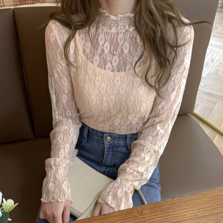 レーストップス トップス シアー | CLARAH【WOMEN】 | 詳細画像8 