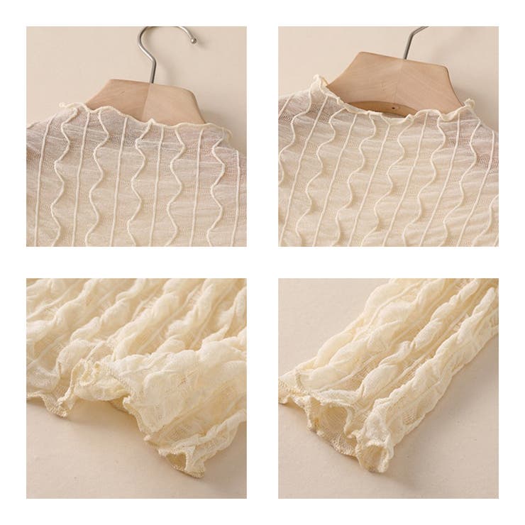 レーストップス トップス シアー | CLARAH【WOMEN】 | 詳細画像6 